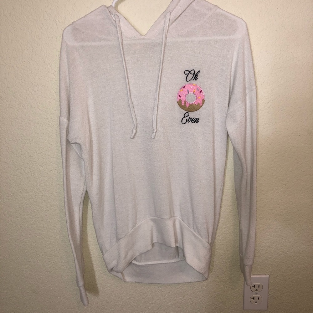 a thin sweatshirt